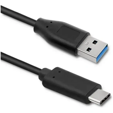Qoltec Cable USB 3.1 type C male | USB 3.0 A male 