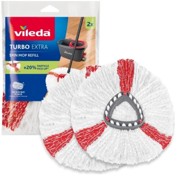 Vileda Ieliktnis mopam TURBO Extra 166142, 2 gab.,