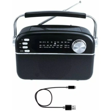 Pārnēsājams saules radio MANTA RDI918 ar Bluetooth