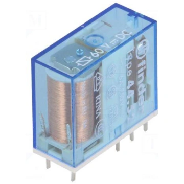 Relay: electromagnetic | DPDT | Ucoil: 60VDC | 6A/