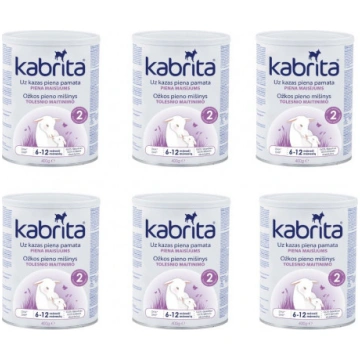 Kabrita 2 800g (from 6 months) 6x800g