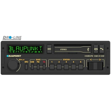 Blaupunkt Hamburg SQM 23 DAB, 1-DIN autoradio ar Y