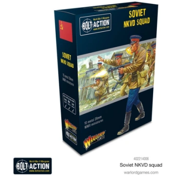 Bolt Action - Soviet NKVD Squad - EN Warlord Games
