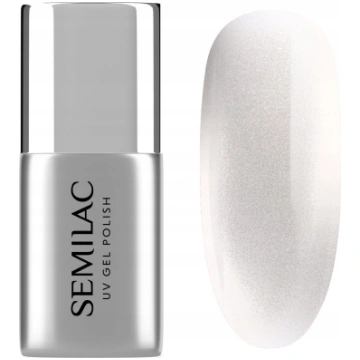 Semilac Lakiery hybrydowe i zele Top No Wipe Silve