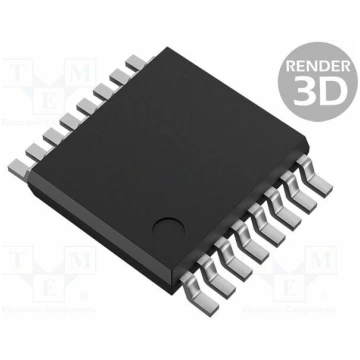 IC: digital; 2 to 4 line,decoder,demultiplexer; Ch