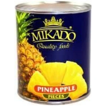 Ananasu gabaliņi MIKADO, 850/490ml (450-07982)