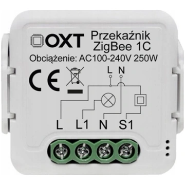 OXT Mini Przekanik 1 Obwód ZigBee TUYA 058589