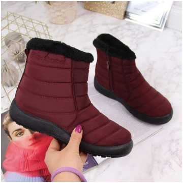 Filippo EVE181C burgundy sieviešu ziemas zābaki In