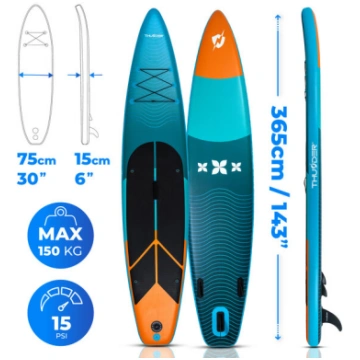 Piepūšams SUP dēlis Thunder Storme, 365cm