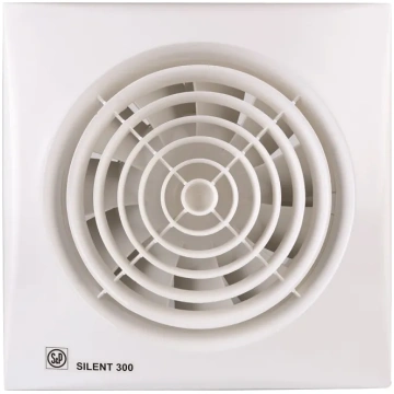 Sadzīves ventilators S&P Silent 300CRZ, ar taimeri