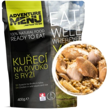 Wild style chicken with rice Adventure Menu