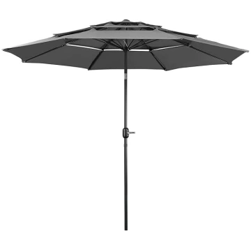 Yaheetech Saulessargs ar trīsslāņu jumtu, Φ 324 cm