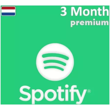 Spotify Premium dāvanu karte 3 mēnešiem (Nīderland
