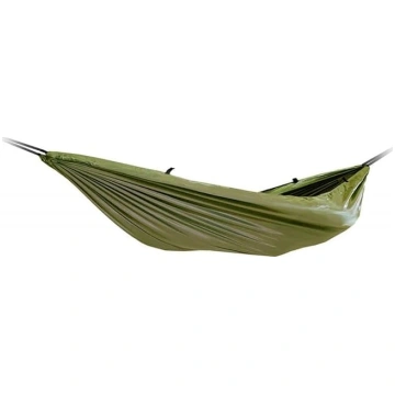 DD Camping Green Recycled Outdoor Hammock with Dou