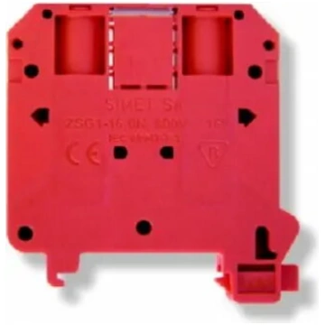 Simet ZSG1-16.0Nc 2-vadu sliežu spailes bloks 16mm