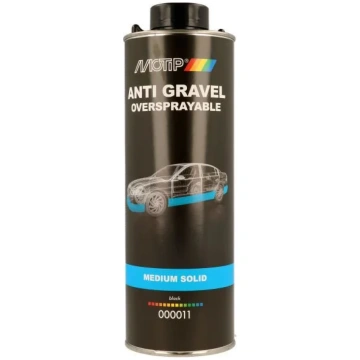MOTIP Stone Chip Spray Medium Solid BLACK 1L