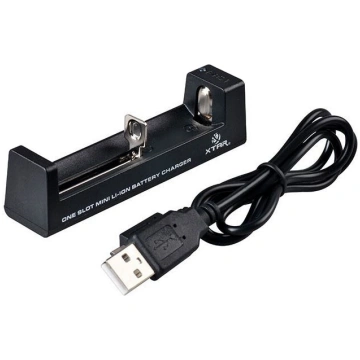 XTAR MC1 18650 lādētāja mikroprocesors ar USB Type