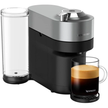 Krups Nespresso Vertuo Pop+, titan - Capsule coffe