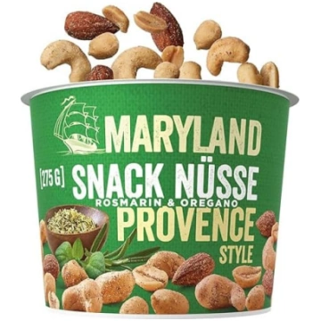 Maryland Snack Nuts Provence 275 g krūze – Vidusjū