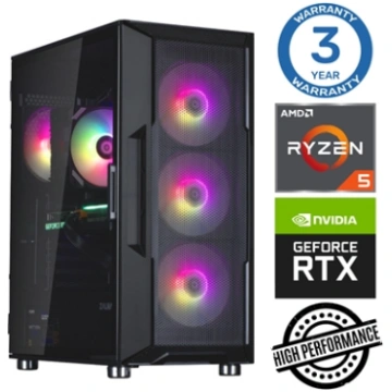 INTOP Ryzen 5 5600X 32GB 500SSD M.2 NVME+4TB RTX30