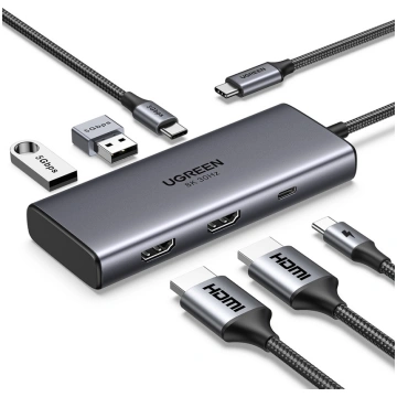 UGREEN Revodok Pro 206 USB-C 6-in-1 Hub 15852 (694