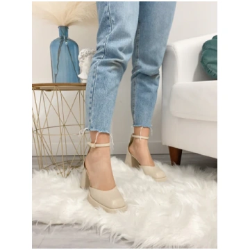 NILA NILA - SCARPA MODELLO VERSACE - BEIGE