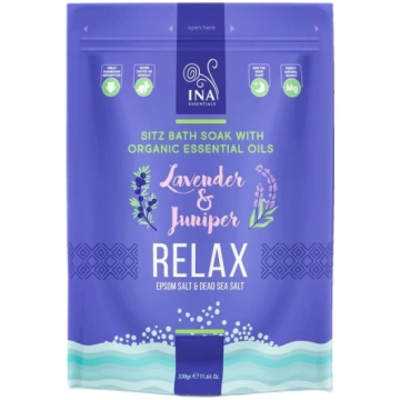 INA ESSENTIALS_Relax vannas sāls ar lavandu un kad