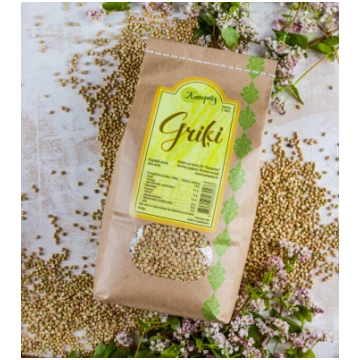 Kaņepītes BIO zaļie griķi, 1kg