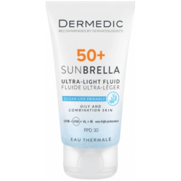 DERMEDIC fluīds kombinētai ādai SUNBRELLA,SPF50+, 
