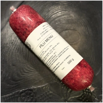 SWISSY RAW - PĪLES gaļas maltīte, 500 gr SWISSY PA