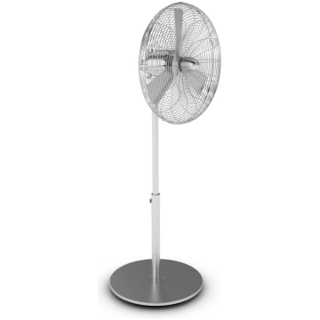 Pjedestāla ventilators Charly, sudraba krāsā Stadl