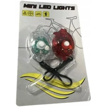 Alogy Zestaw mini LED wiate do roweru 2507568
