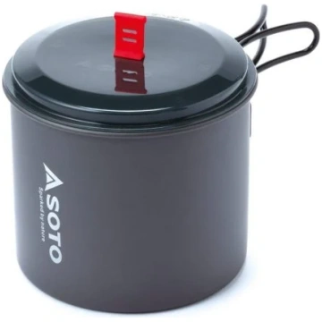 Soto New River Pot mit aufgesetztem Deckel