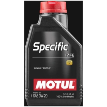 Motora eļļa MOTUL SPECIFIC 17 FE 0W20 1L Renault R