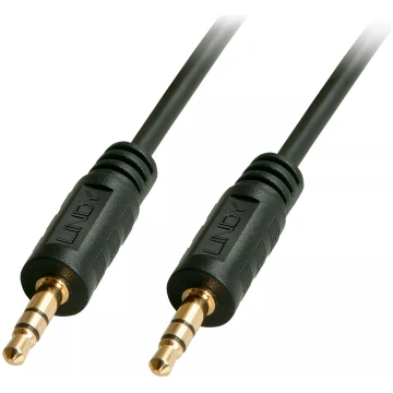 Audio kabelis Lindy 1m Premium 3.5mm Jack kabelis