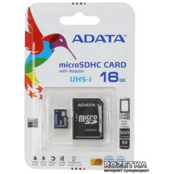 Atmiņas karte AData microSD 64GB Class 10 with ada