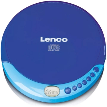 Portatīvais CD atskaņotājs Lenco CD-011 Zils