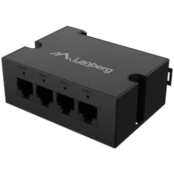 Šakotuvas LANBERG DIN-FE4-AT-30W SWITCH 1XIN 3X OU