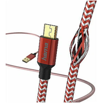 Hama USB-C–USB-C kabelis 1,5 m sarkans (0020155600