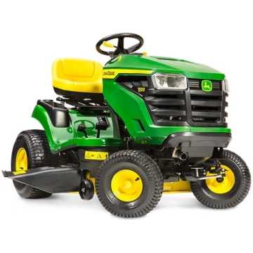 Zāles pļāvēja traktors John Deere X 107