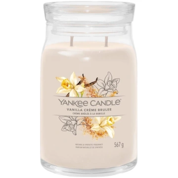 Svece, aromātiskā Yankee Candle Signature Vanilla 