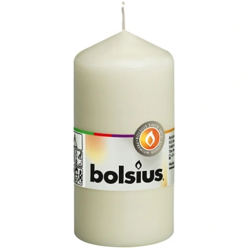 Svece, cilindriskas Bolsius Pillar candle, 25 h, B