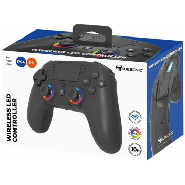 PlayStation 4 Wireless LED Controller Black Subson