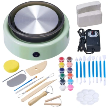 VEVOR Mini keramikas virpa 158 mm, regulējams ātru