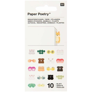 Uzlīmju grāmata Index, Animals, 10 loksnes