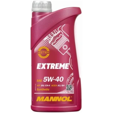MANNOL Motoreļļa Mannol Extreme 5W - 40, sintētisk