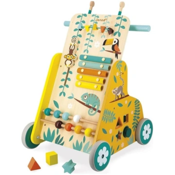 Janod - Tropik Multi Activity Trolley - Koka staig