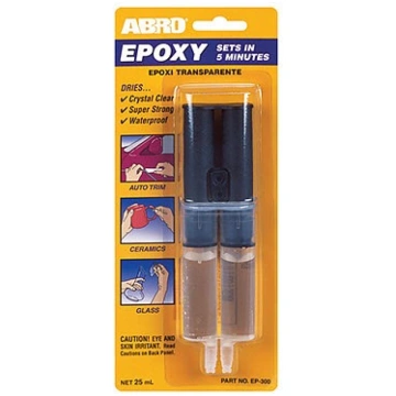 Epoksīda līme, caurspīdīga, 25ml /EP-300 / AB18012