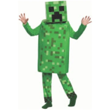 Bērnu karnevāla kostīms, varonis Creeper no spēles