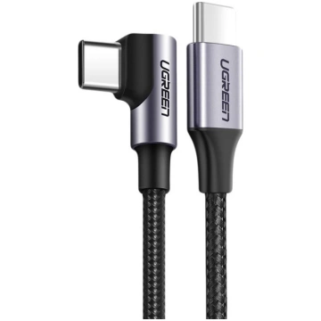 UGREEN US255 Angled USB-C to USB-C Data and Chargi
